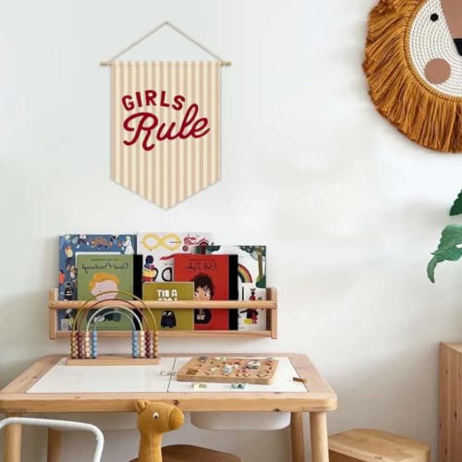 Vintage Girls Rule Girls Room  - Baby Nursery Vintage Decor ulasan dan harga