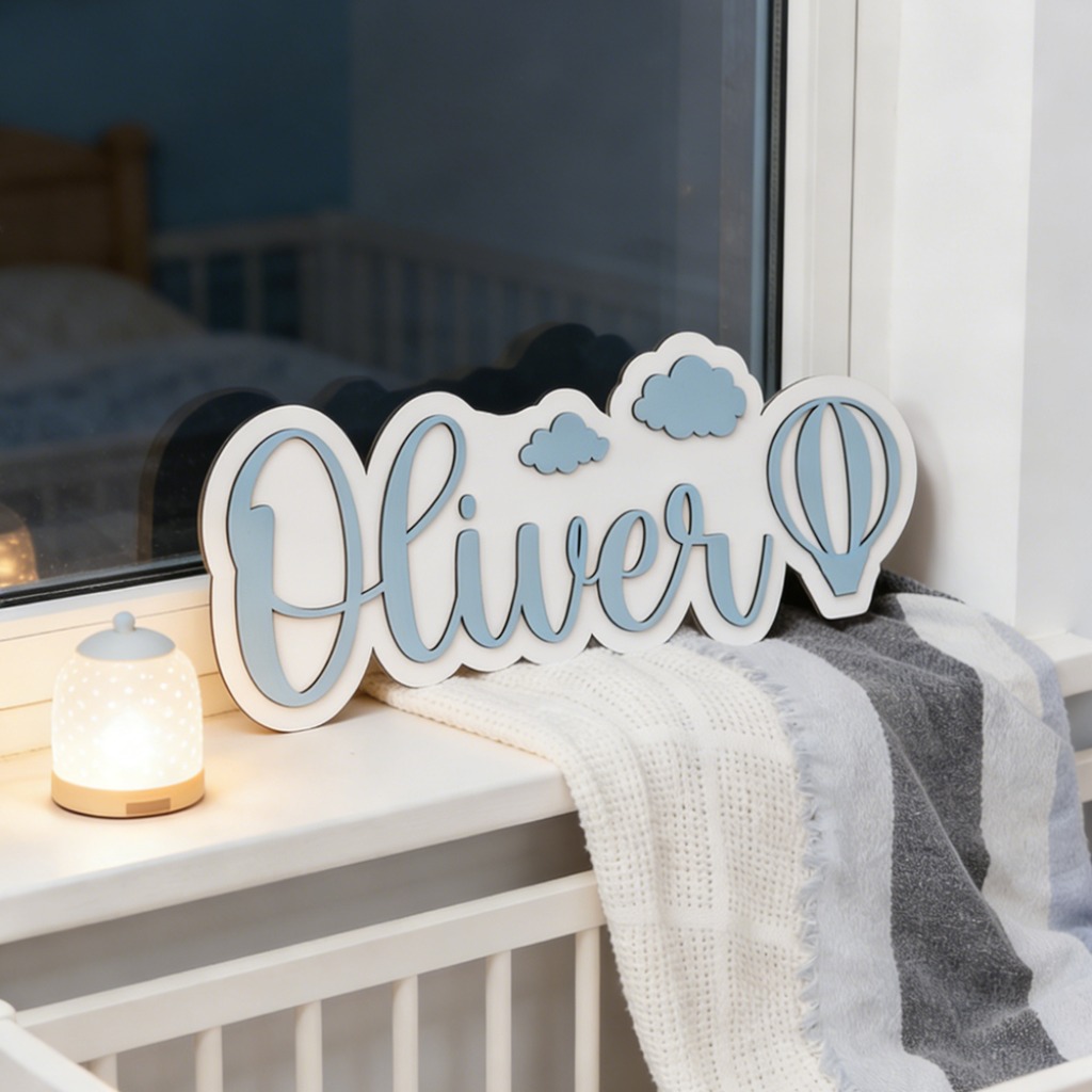 Personalized Custom Wooden Nam - Baby Nursery Decor Girl ulasan dan harga