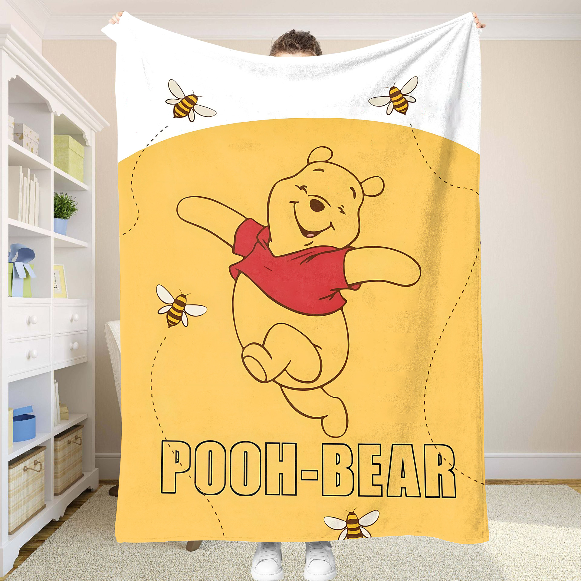 Throw Blankets for Baby Winnie - Baby Nursery Winnie The Pooh ulasan dan harga