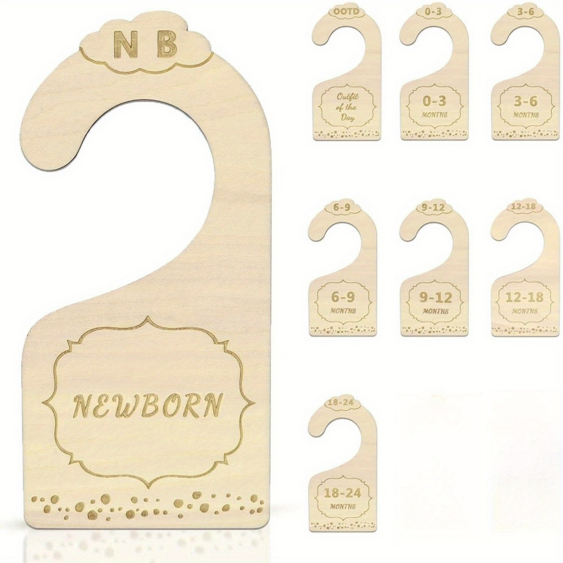 8PCS/1SET Baby Closet Size Div - Baby Nursery Organizer ulasan dan harga