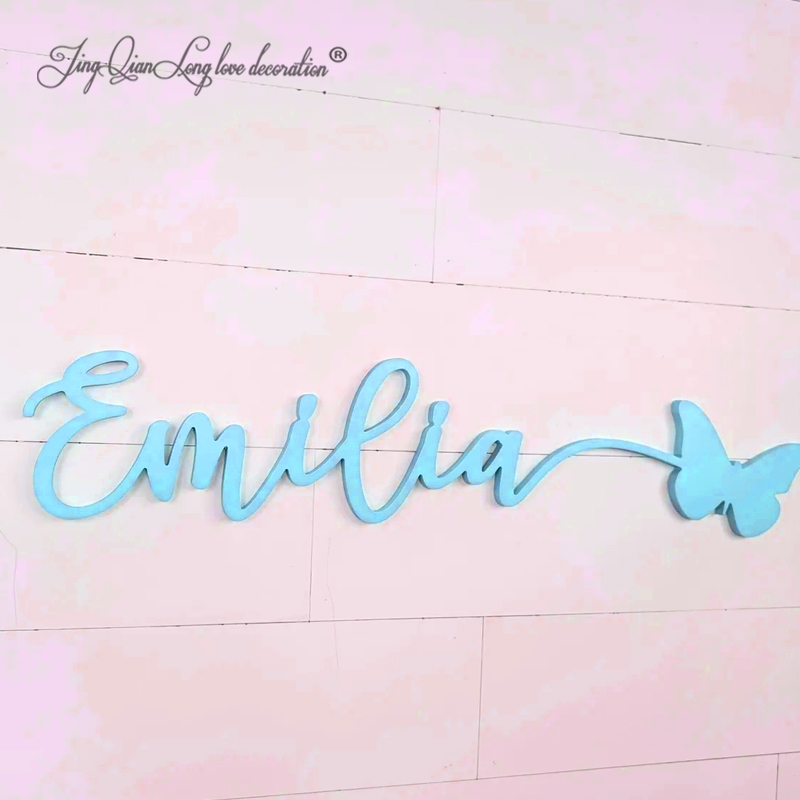Custom Name Sign: Baby Girl Nu - Baby Nursery Decor Girl ulasan dan harga