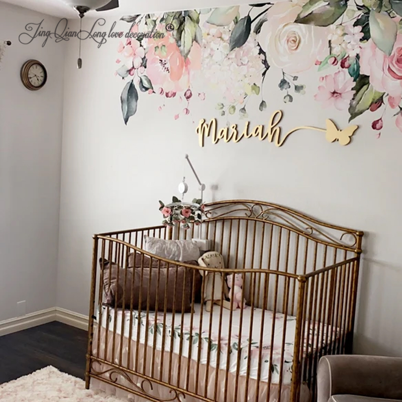 Custom Name Sign: Baby Girl Nu - Baby Nursery Decor Girl ulasan dan harga