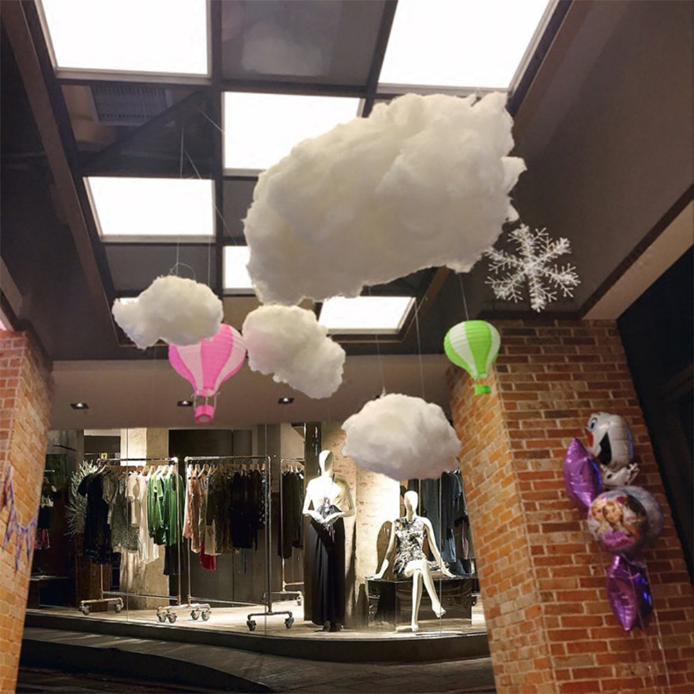 1Pcs Hanging Decoration Cotton - Baby Nursery Light Fixture ulasan dan harga