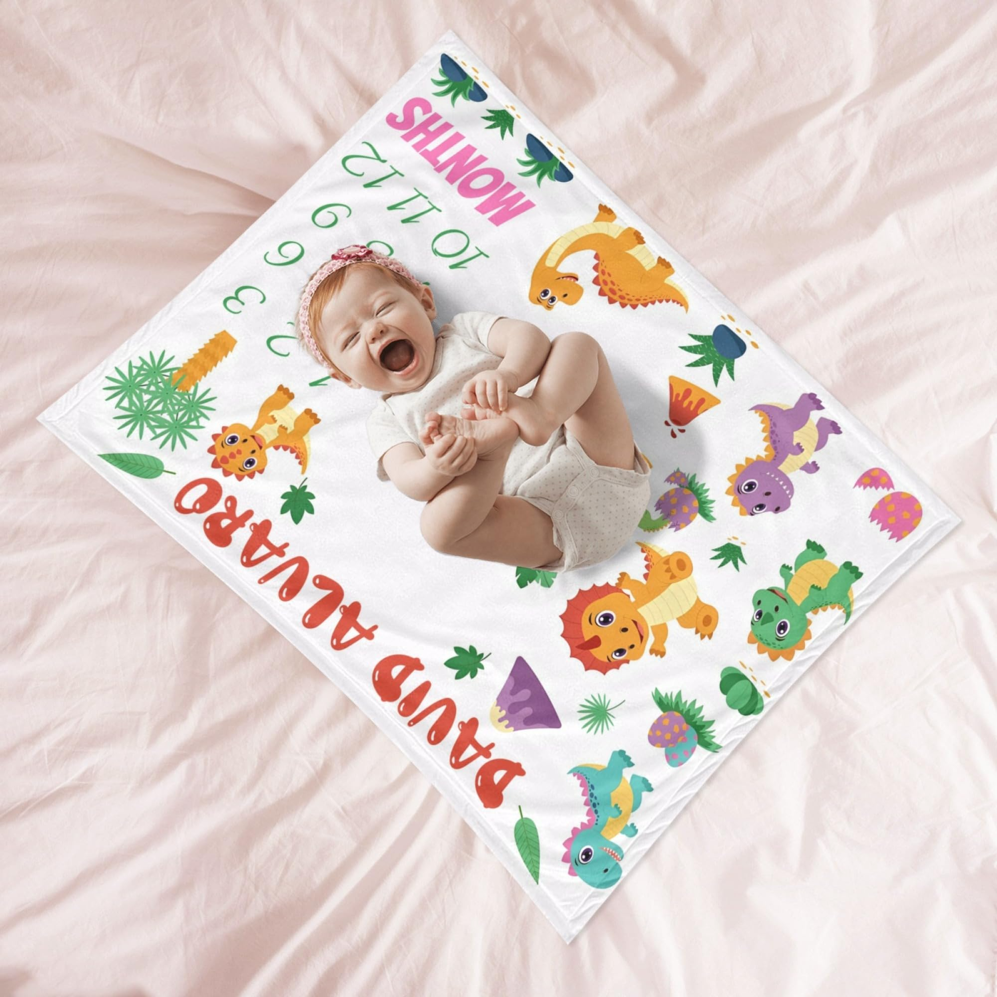 VIKAMA Dinosaur Themed Baby Mi - Baby Nursery Mat ulasan dan harga