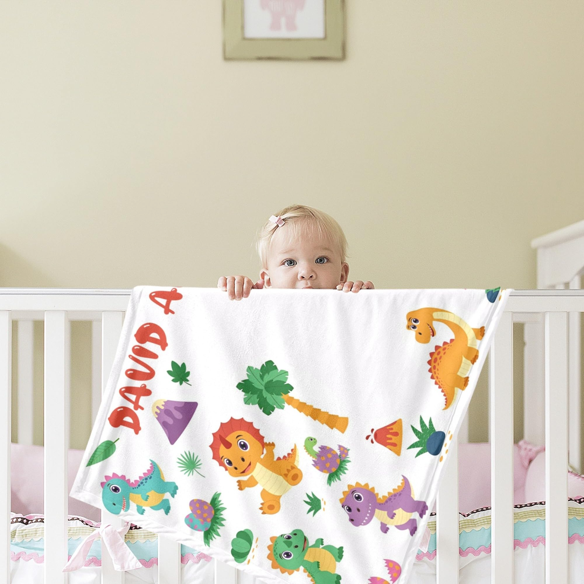 VIKAMA Dinosaur Themed Baby Mi - Baby Nursery Mat ulasan dan harga