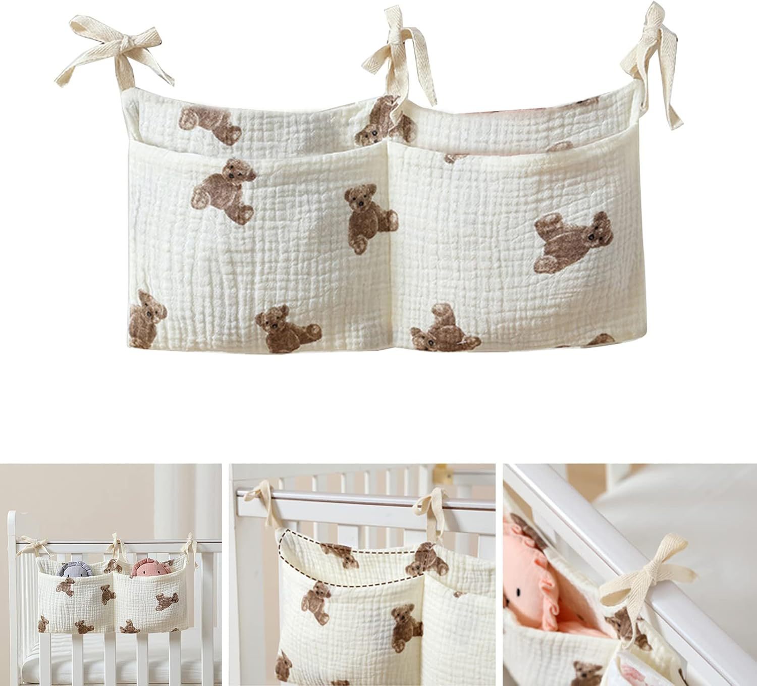 Baby Crib Organizer Cot Caddy  - Baby Nursery Products ulasan dan harga