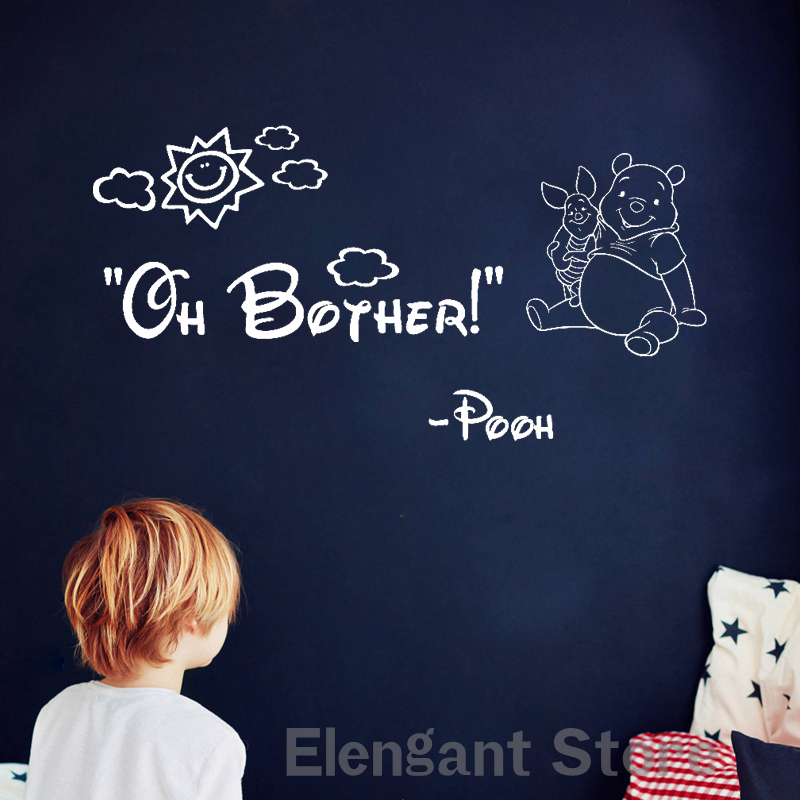 Winnie The Pooh Wall Sticker W - Baby Nursery Winnie The Pooh ulasan dan harga