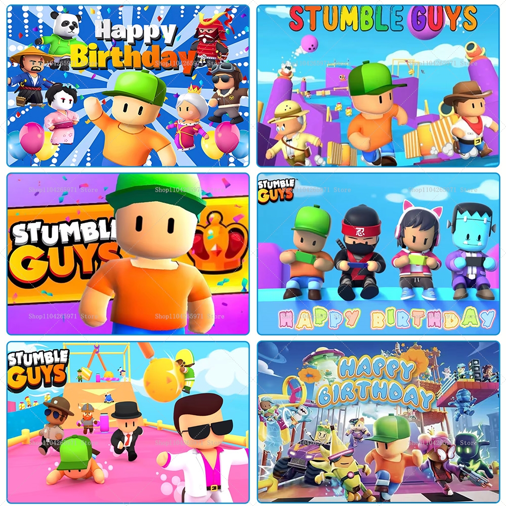Stumble Guys Theme Birthday Pa - Baby Food Processor ulasan dan harga
