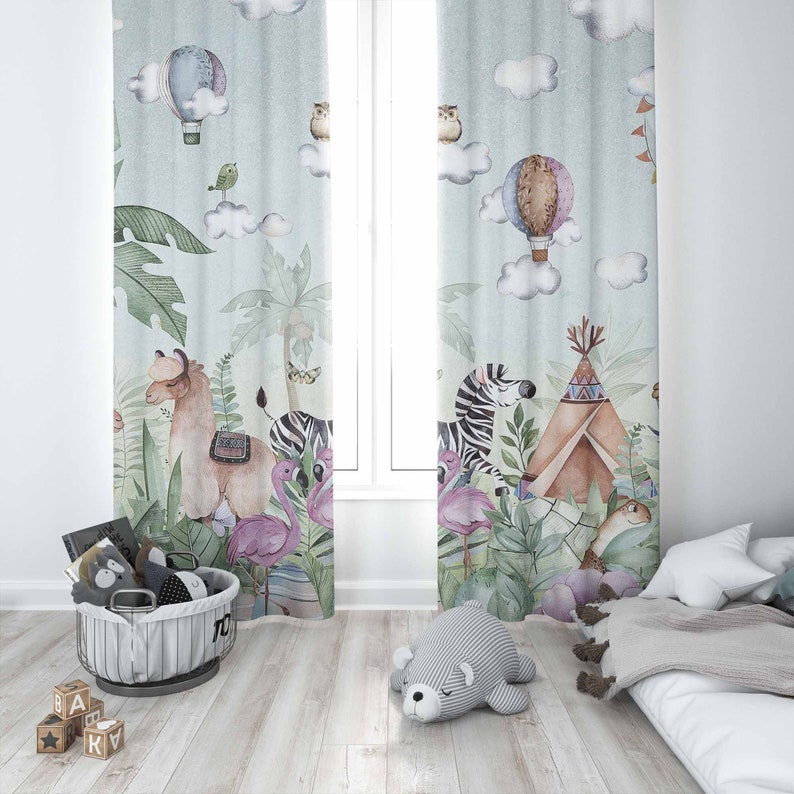 Safari Animals Party Nursery C - Baby Nursery Hospital ulasan dan harga