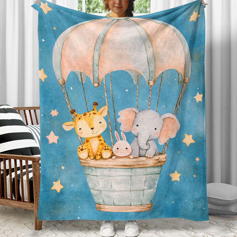 Cute animals hot air balloon s - Baby Nursery Hospital ulasan dan harga