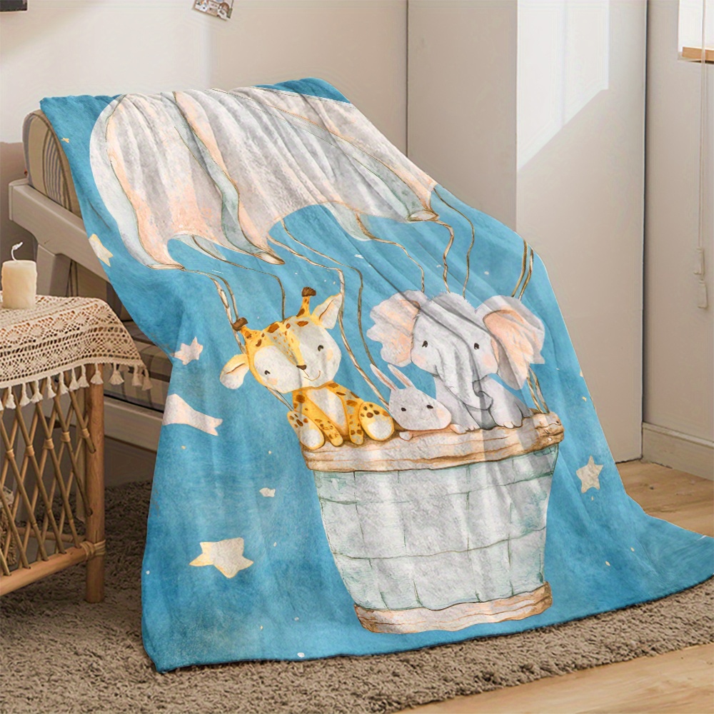 Cute animals hot air balloon s - Baby Nursery Hospital ulasan dan harga