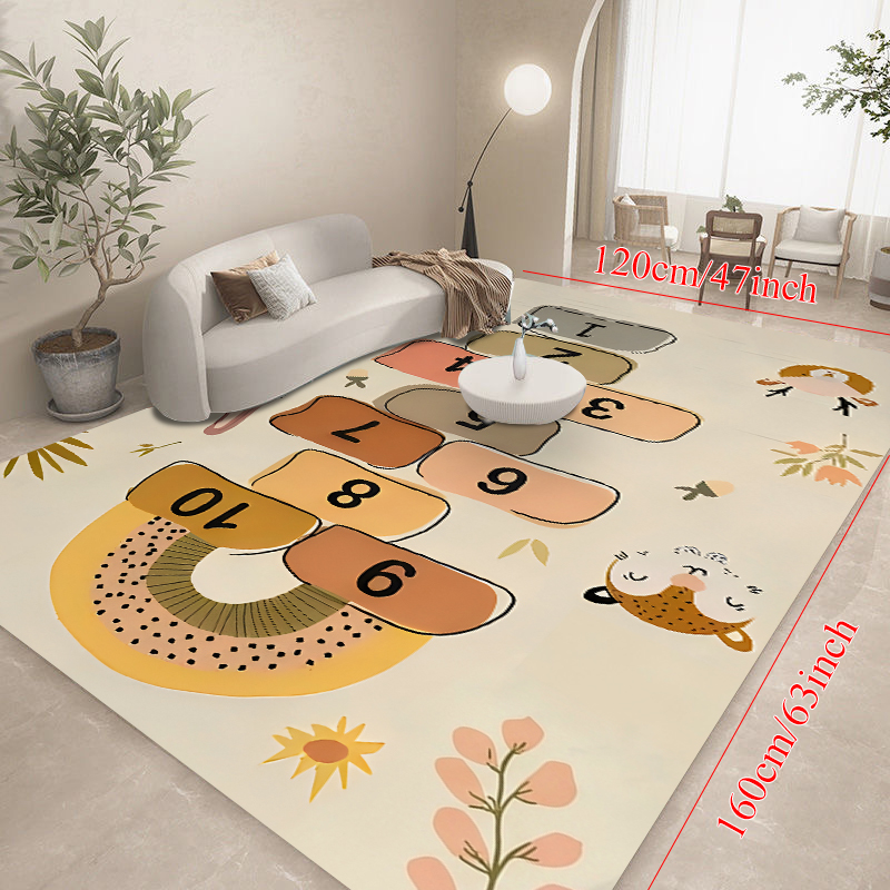 Cute Cartoon Animal Hopscotch  - Baby Nursery Mat ulasan dan harga
