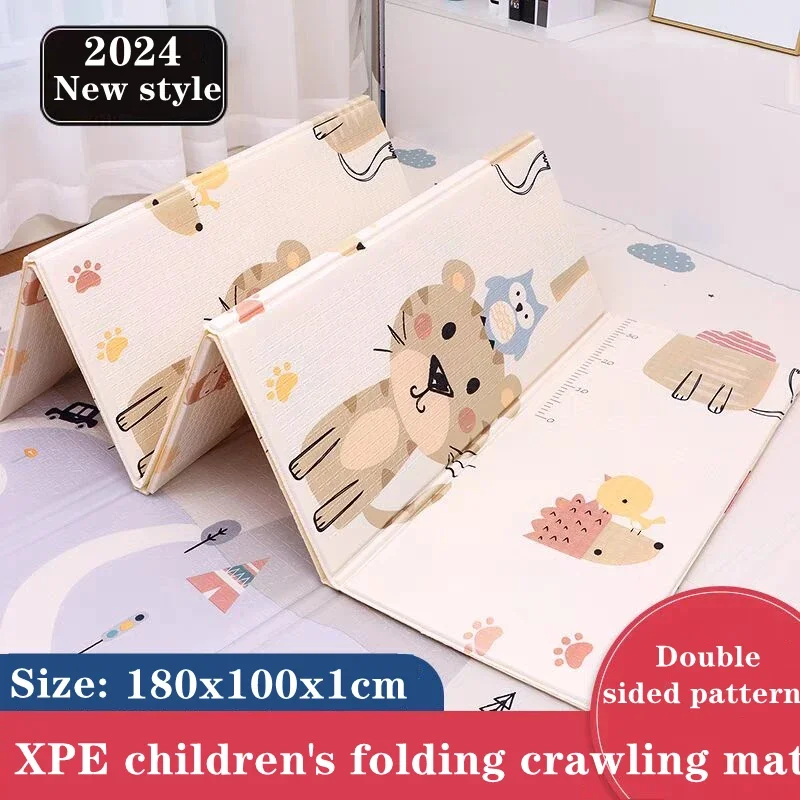 Baby Play Mats Foldable Xpe Pu - Baby Nursery Mat ulasan dan harga