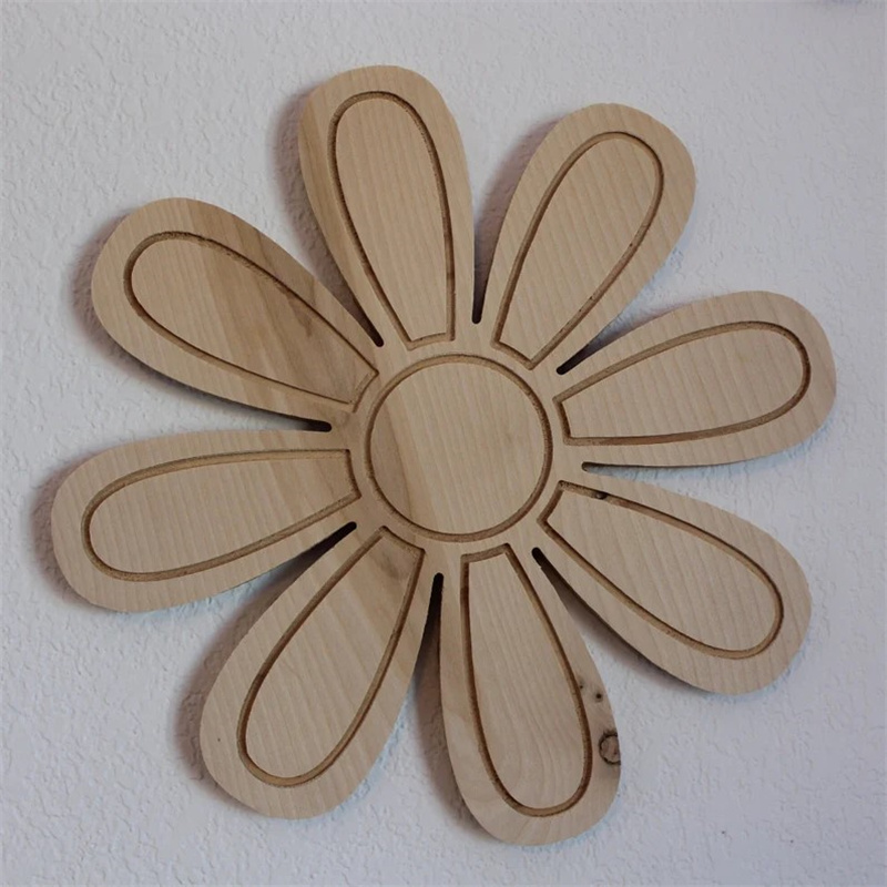 Ins Wooden Daisy Wall Flowers  - Baby Nursery Decor Girl ulasan dan harga