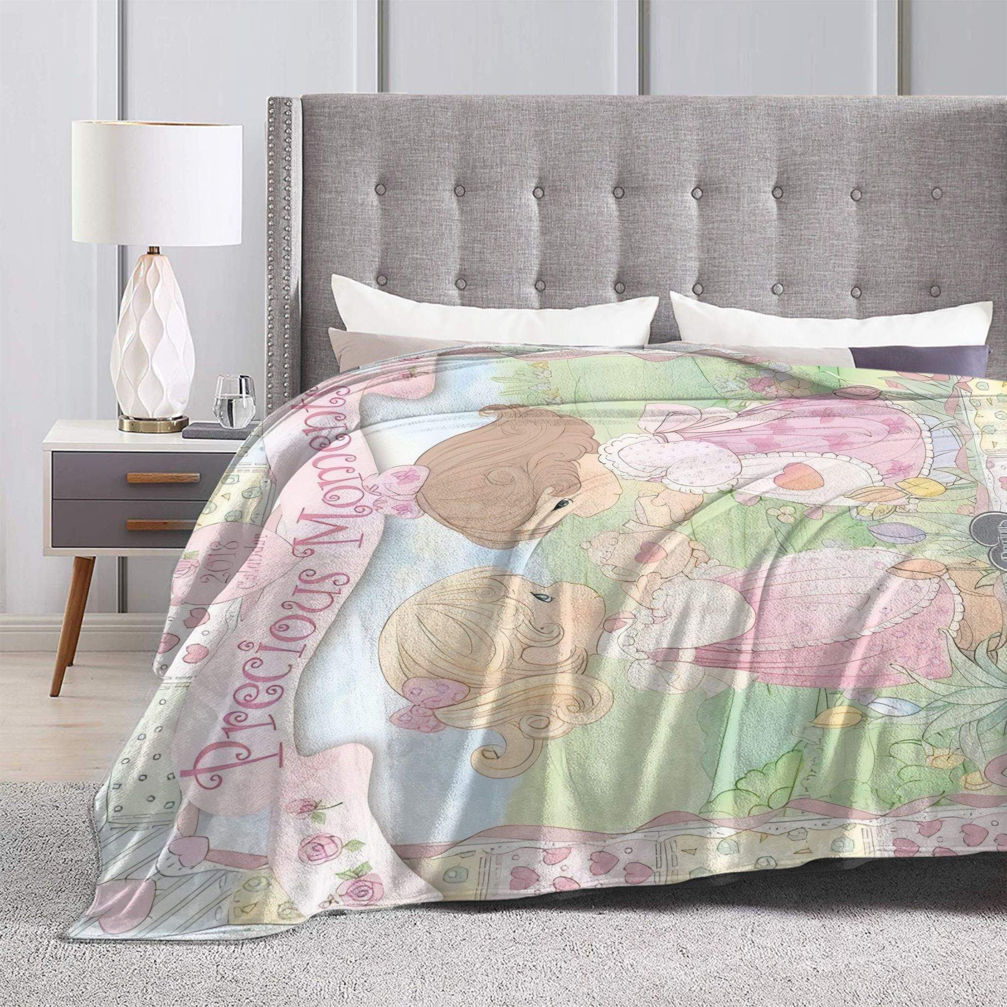 VIKAMA Vintage Precious Moment - Baby Nursery Vintage Decor ulasan dan harga