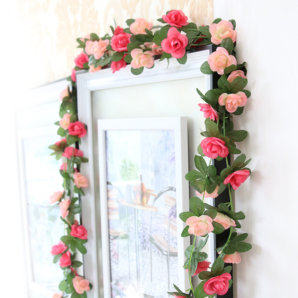 8.2ft Artificial Rose Garland  - Baby Nursery Decor Girl ulasan dan harga