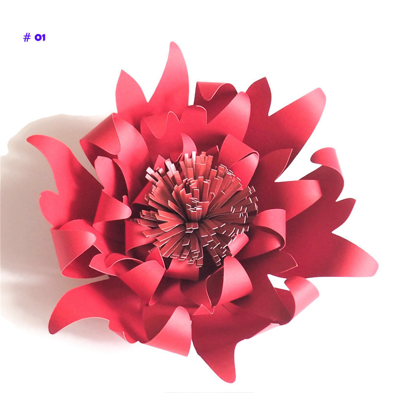 20CM Thick Cardstock Rose DIY  - Baby Nursery Videos ulasan dan harga