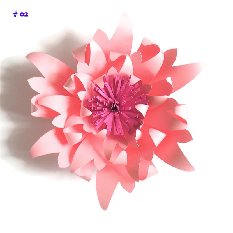 20CM Thick Cardstock Rose DIY  - Baby Nursery Videos ulasan dan harga