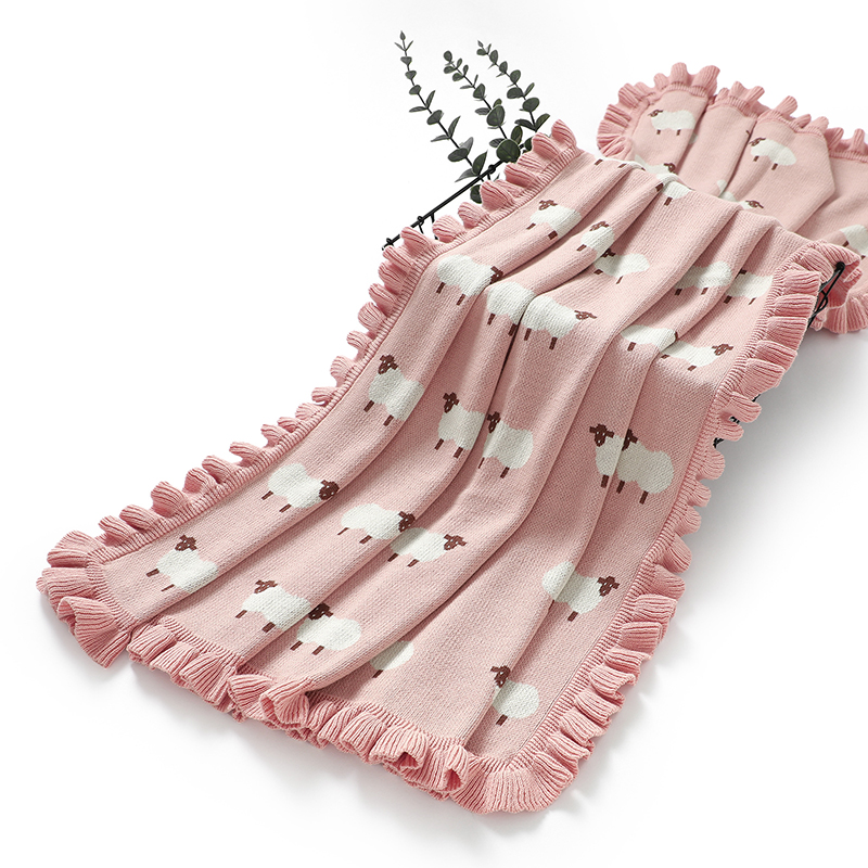 Cotton Baby Blanket for Newbor - Baby Nursery Trolley ulasan dan harga