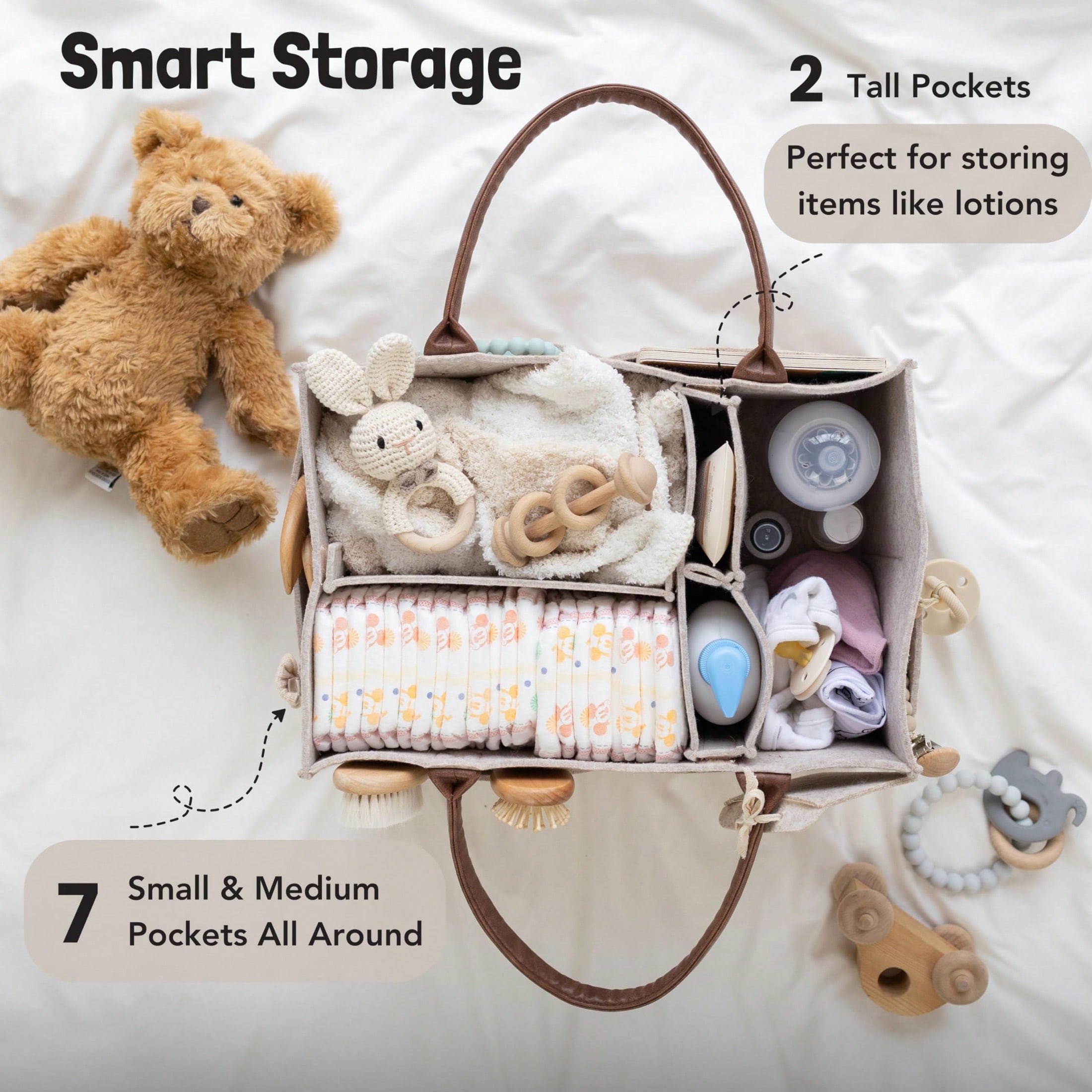 Nursery Storage Basket For New - Baby Nursery Must Haves ulasan dan harga