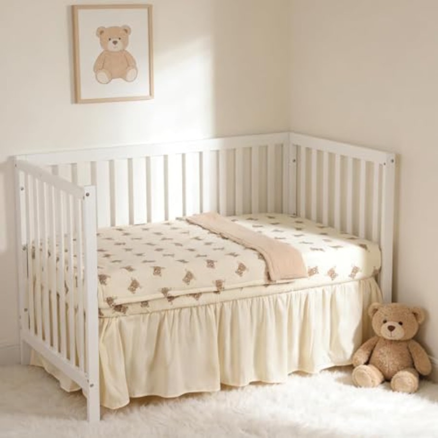 Organic Cotton Muslin Baby Cri - Baby Nursery Quilts ulasan dan harga