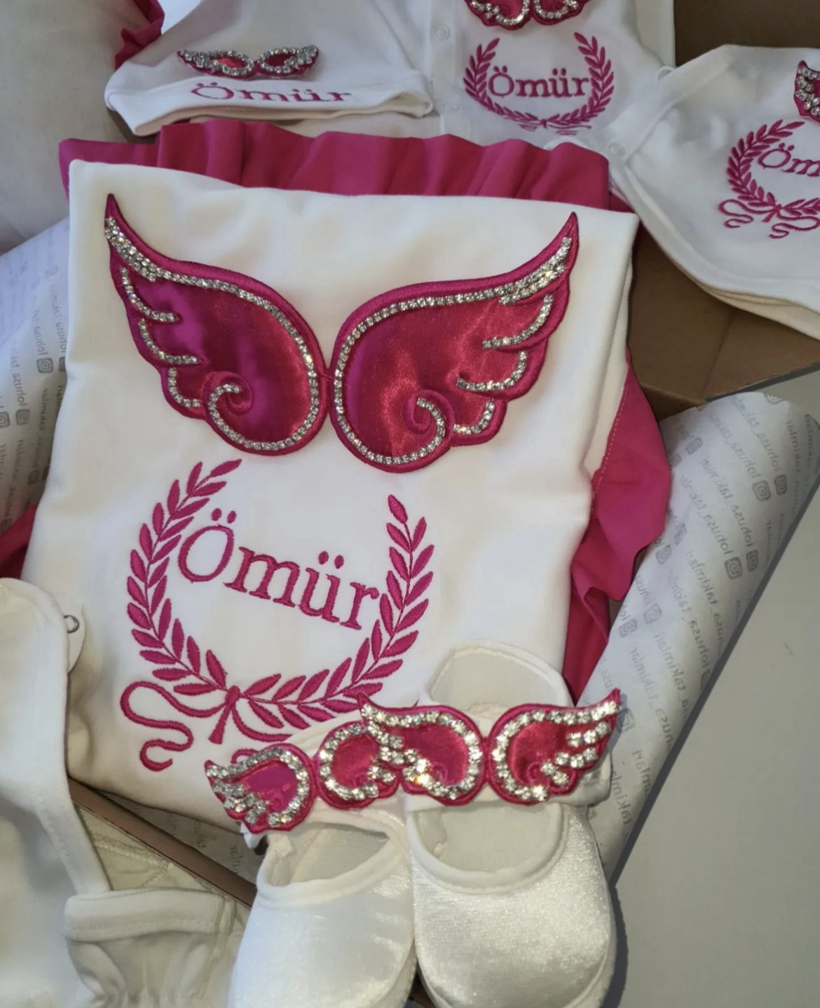 Dollbling Hospital Exit 5pcs E - Baby Nursery Embroidery ulasan dan harga