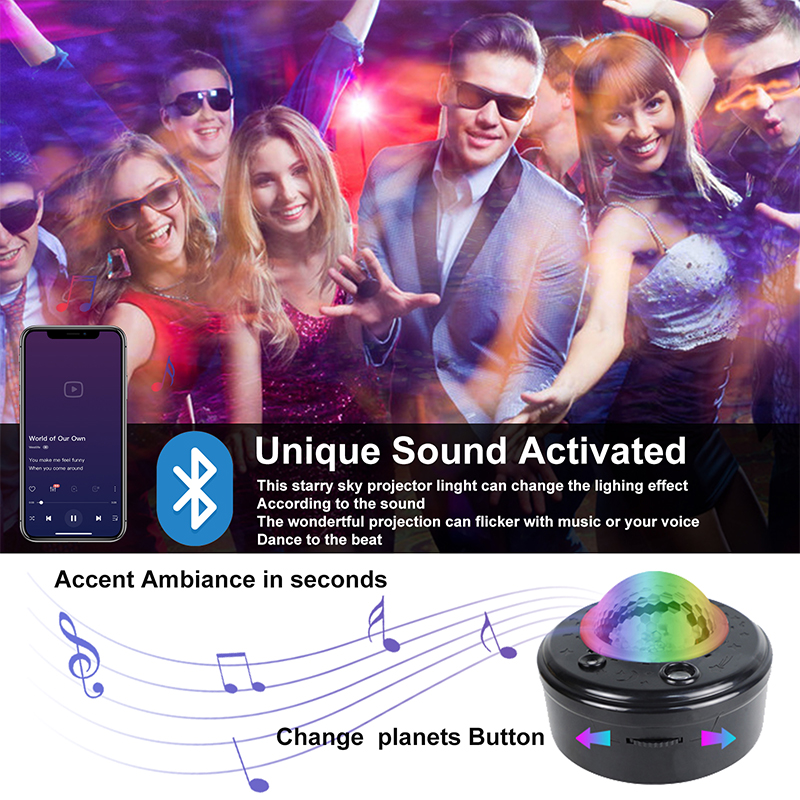 HCWE Star Projector Remote Con - Night Light Projector Stars ulasan dan harga