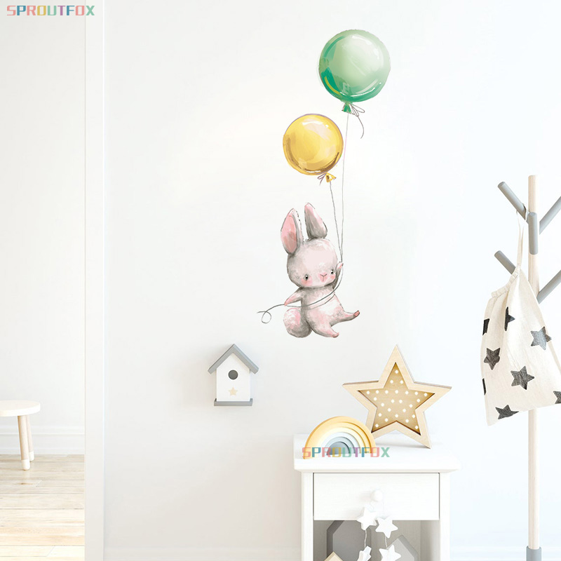 Cute Animal Panda Rabbit Koala - Baby Nursery Labels ulasan dan harga