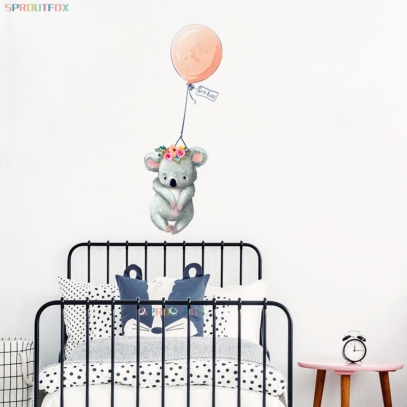 Cute Animal Panda Rabbit Koala - Baby Nursery Labels ulasan dan harga