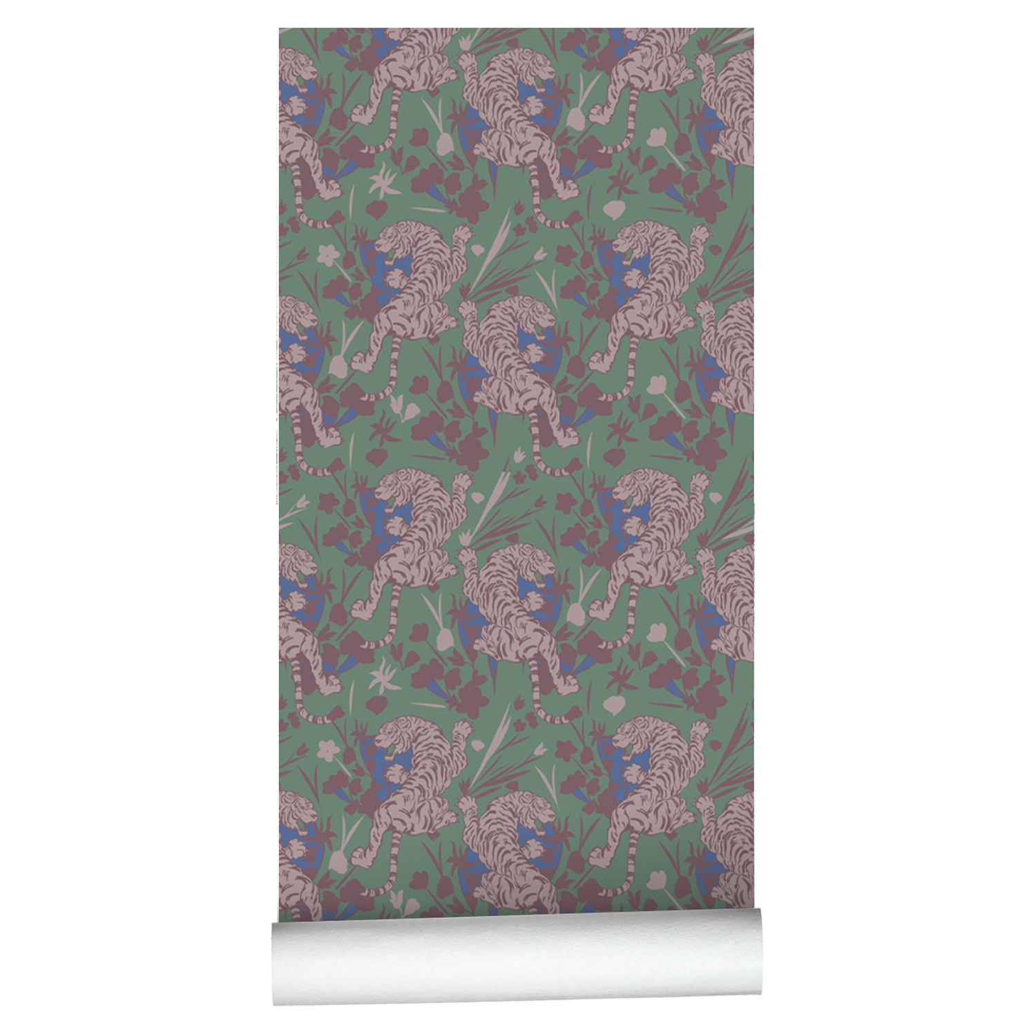 Woodland Tiger Peel and Stick  - Baby Nursery Peel And Stick Wallpaper ulasan dan harga