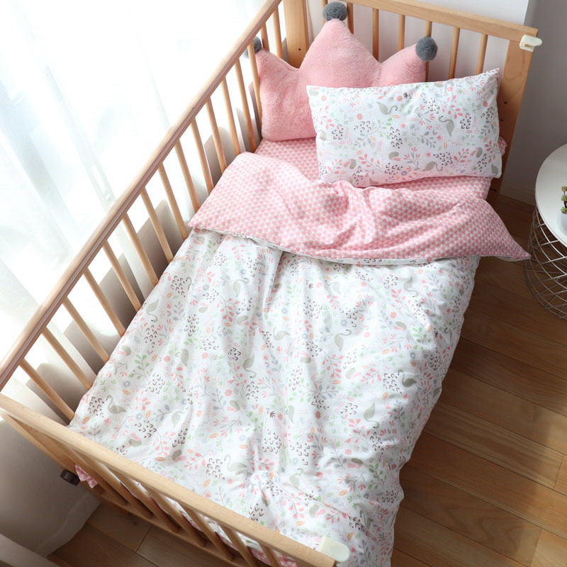 3 Pcs Baby Crib Bedding Set Co - Baby Nursery Sale ulasan dan harga