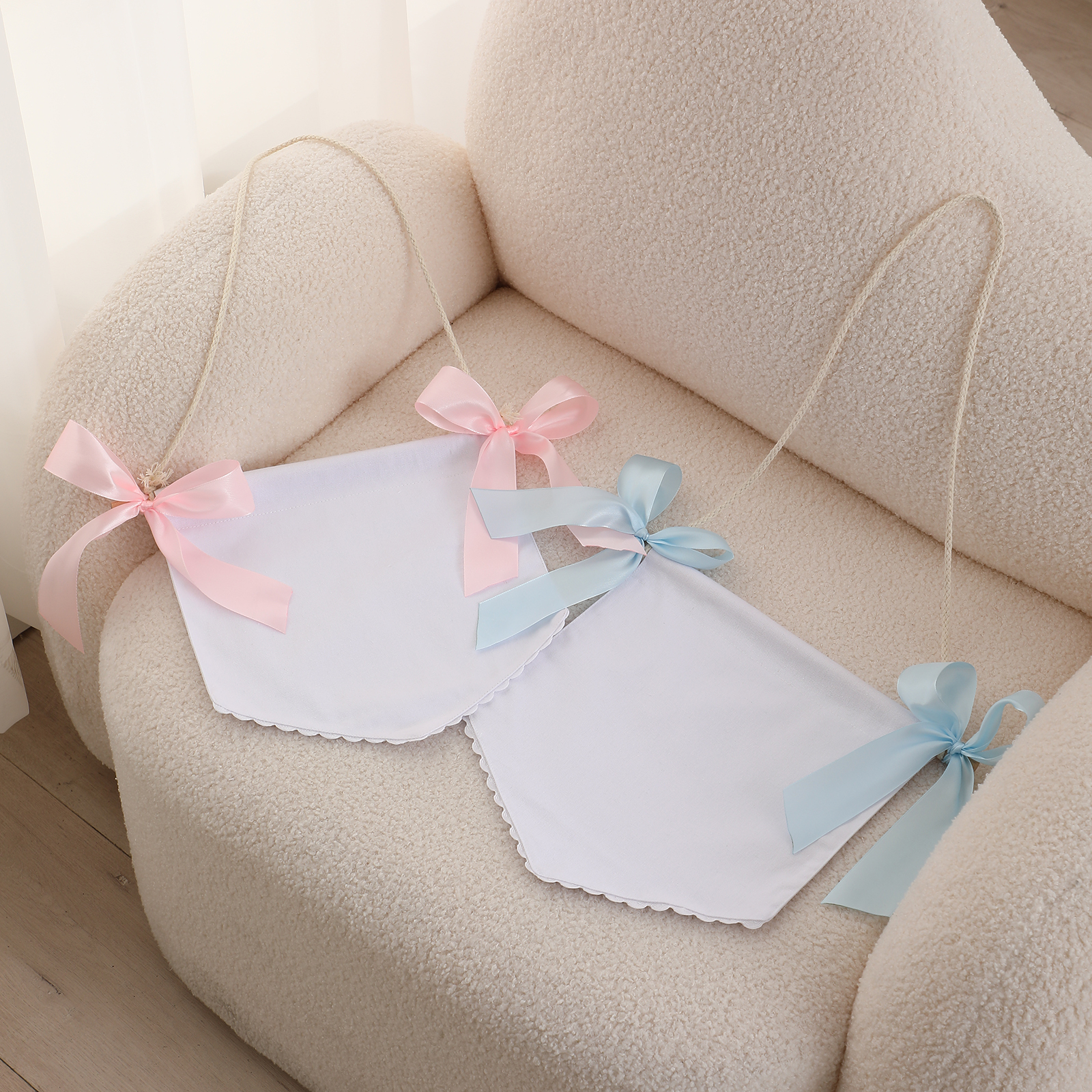 Baby Welcome Banner With Ribbo - Baby Nursery Hospital ulasan dan harga