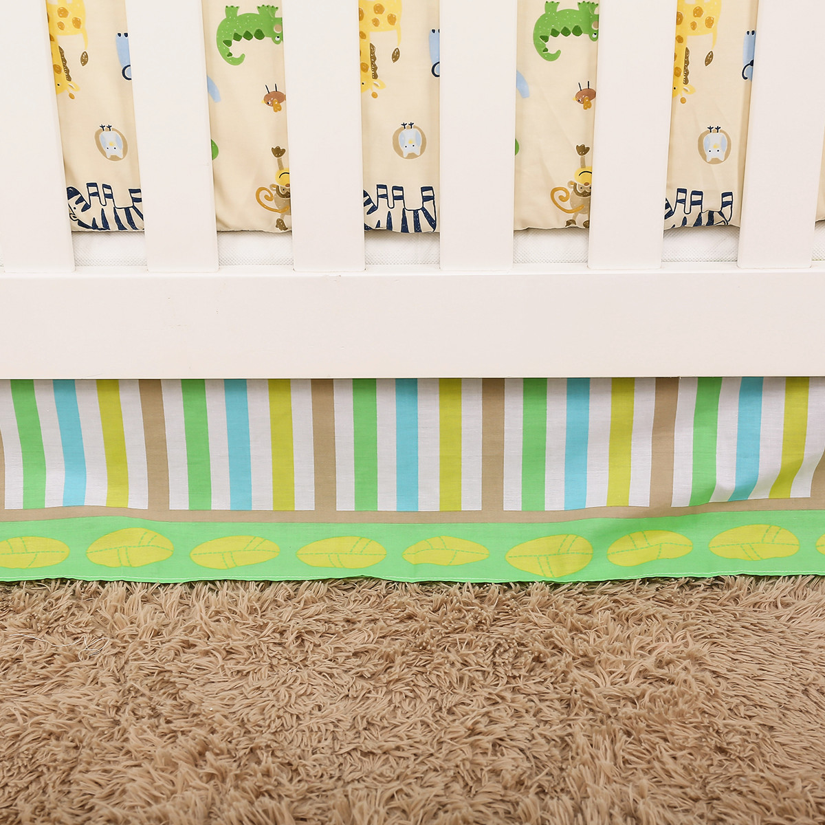 3Pcs Embroidered baby crib bed - Baby Nursery Quilts ulasan dan harga
