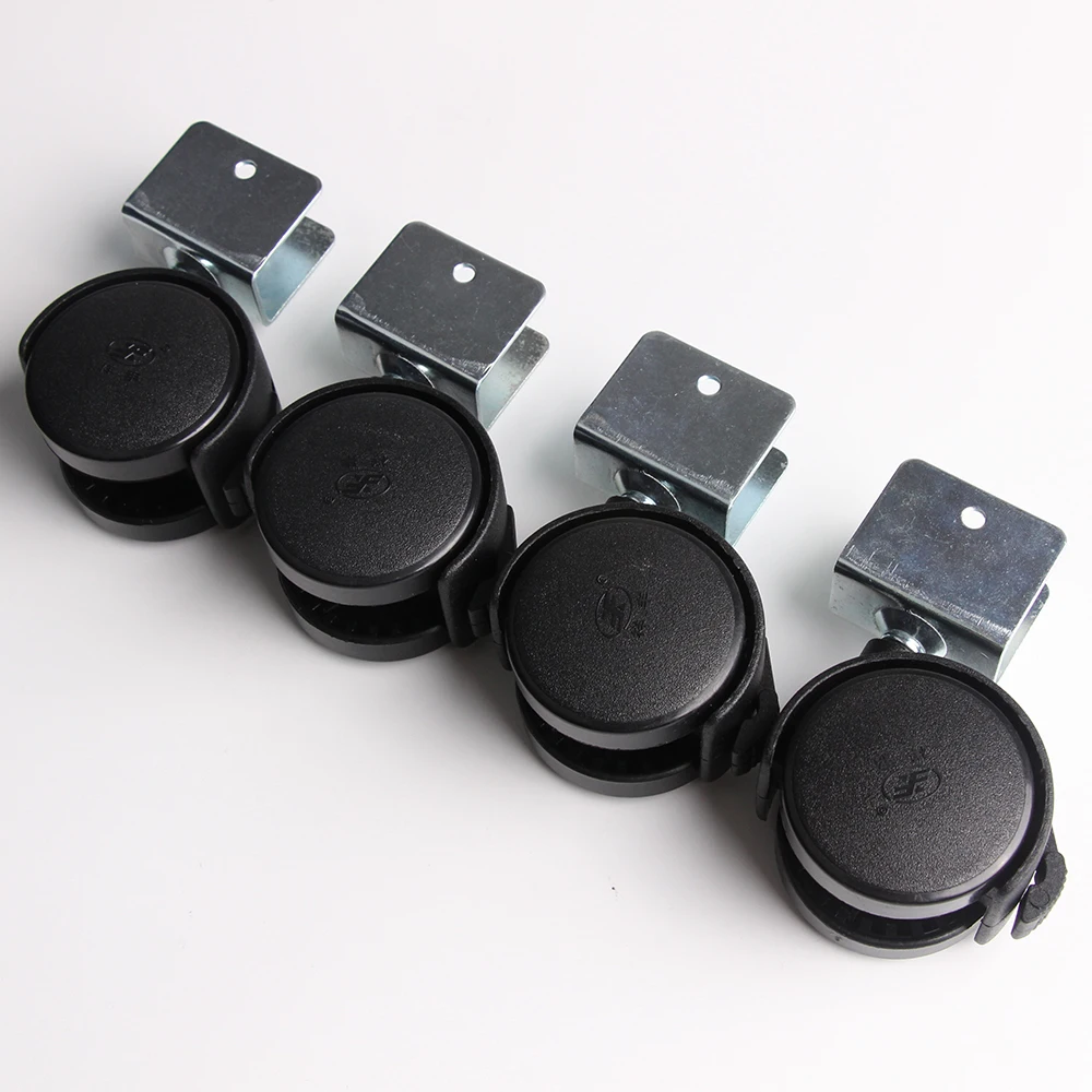 4Pcs 50mm Plastic Caster Repla - Baby Nursery Trolley ulasan dan harga