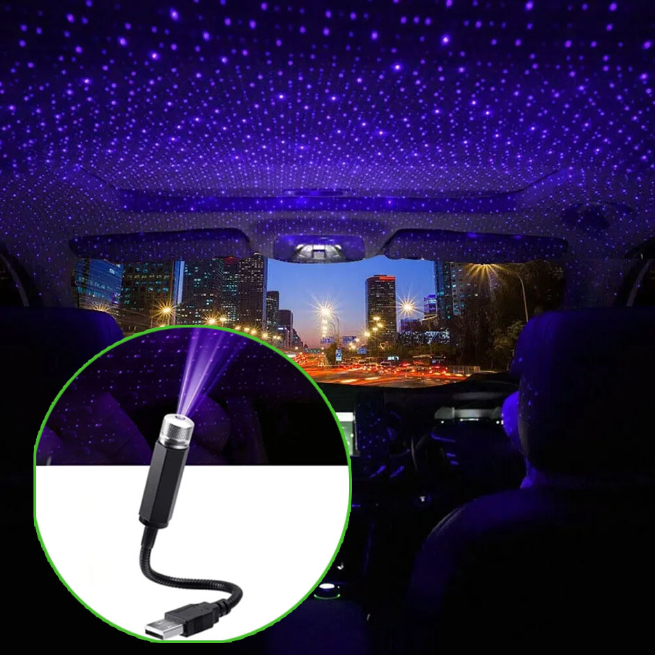 Mini LED Car Roof Star Night L - Night Light Projector Stars ulasan dan harga