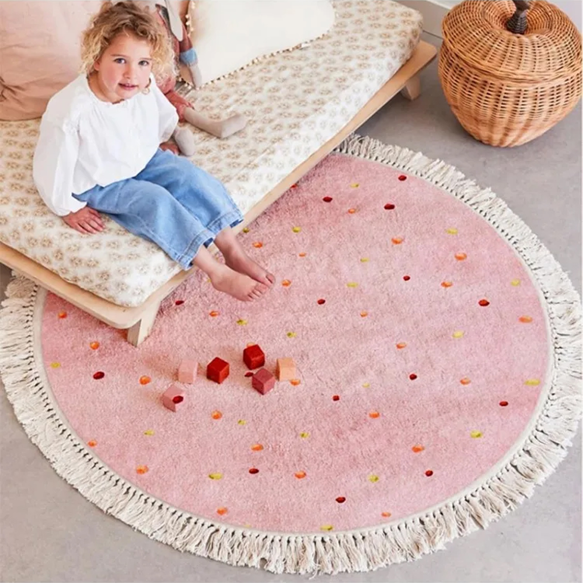 Baby Play Mat Nursery Carpet B - Baby Nursery Vintage Decor ulasan dan harga