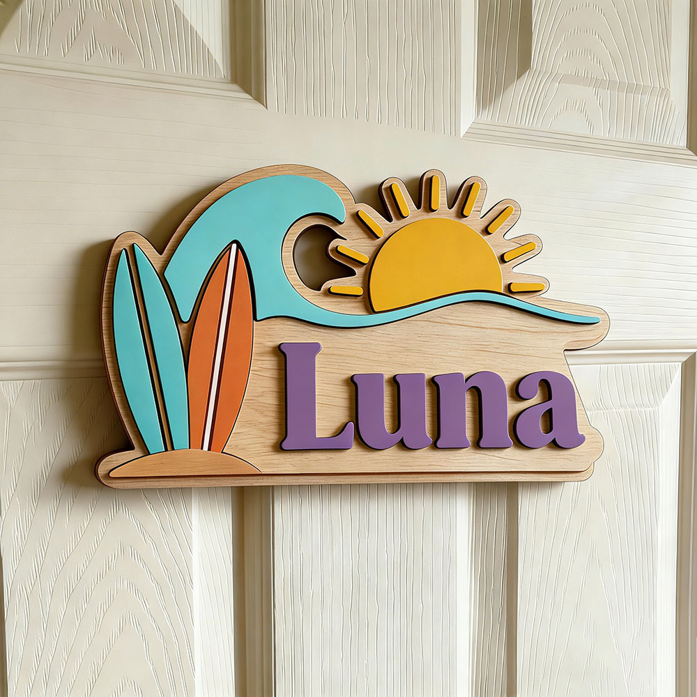 Custom Beach Wave Surfboard Su - Baby Nursery In ulasan dan harga