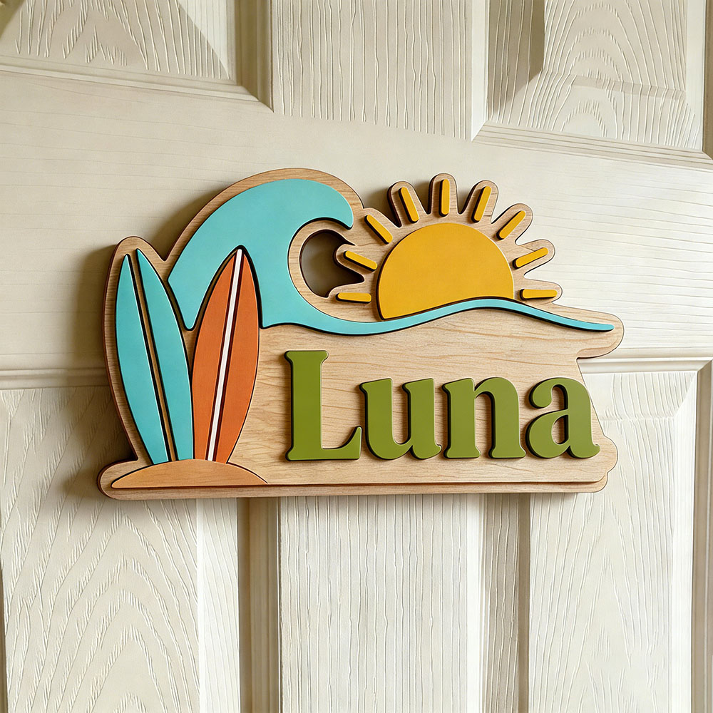 Custom Beach Wave Surfboard Su - Baby Nursery In ulasan dan harga