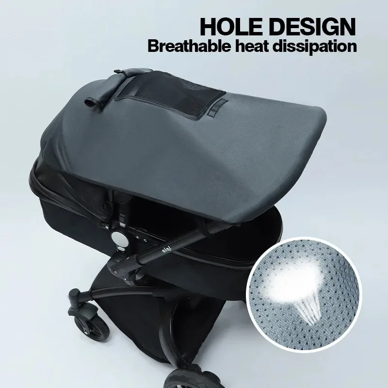 Baby Stroller Sun Shade Cover  - Baby Nursery Trolley ulasan dan harga