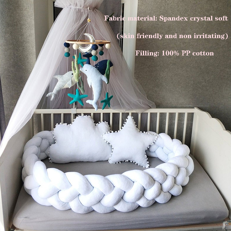 Widen Baby Bumper Bed Braid Kn - Baby Nursery Sale ulasan dan harga