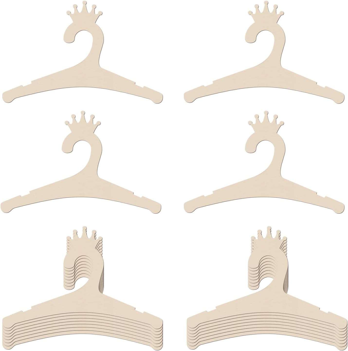 Wooden Baby Hangers 9 Inch, Cu - Baby Nursery Products ulasan dan harga