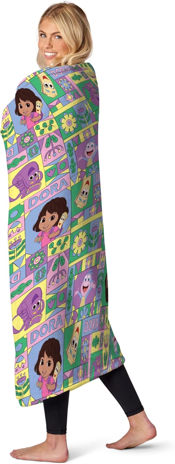Dora the Explorer Throw Blanke - Baby Nursery Hospital ulasan dan harga