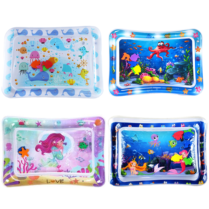 Baby Water Play Mat PVC Inflat - Baby Nursery Pillow ulasan dan harga