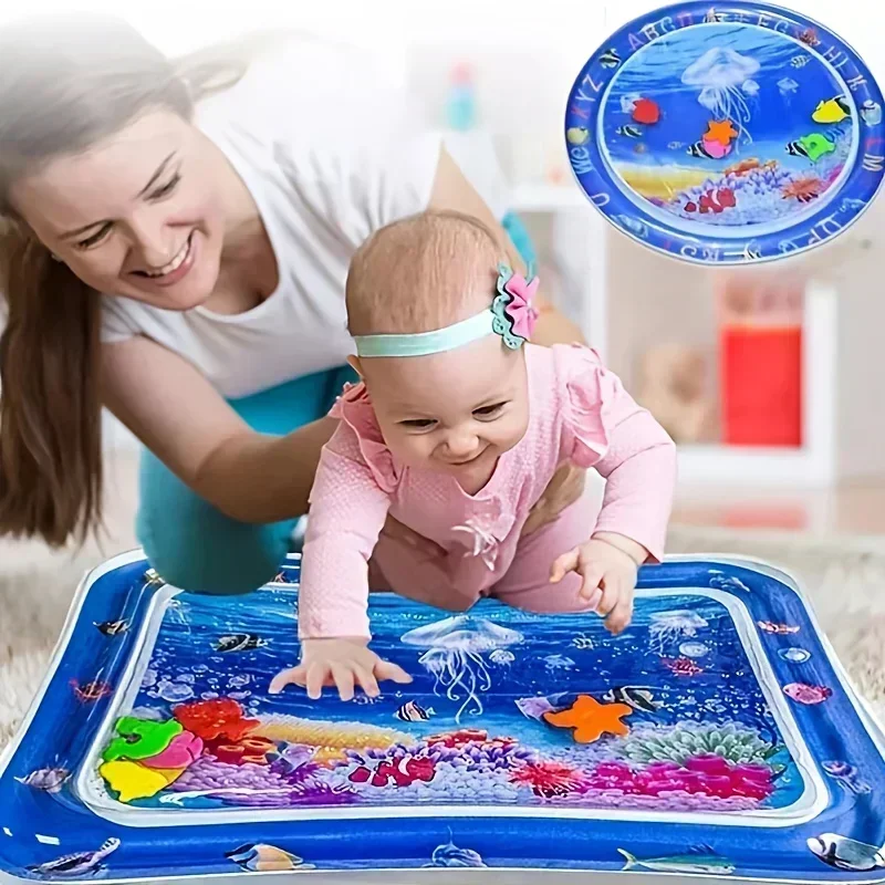 Baby Water Play Mat PVC Inflat - Baby Nursery Pillow ulasan dan harga