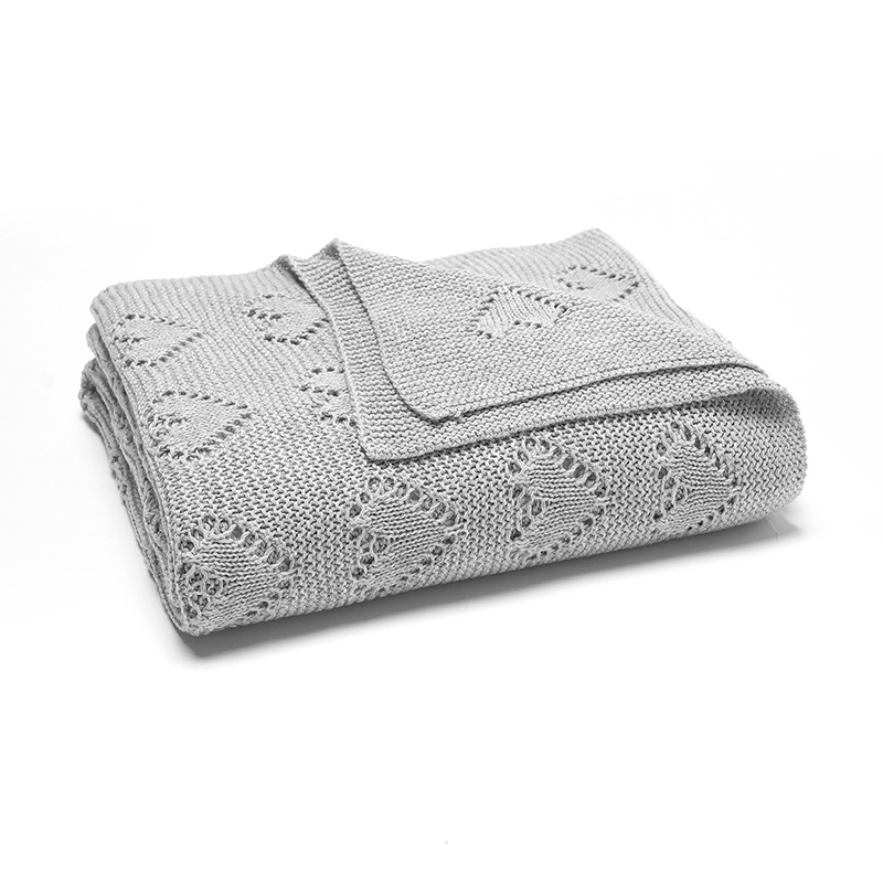 Baby Cotton Blankets Knitted N - Baby Nursery Quilts ulasan dan harga