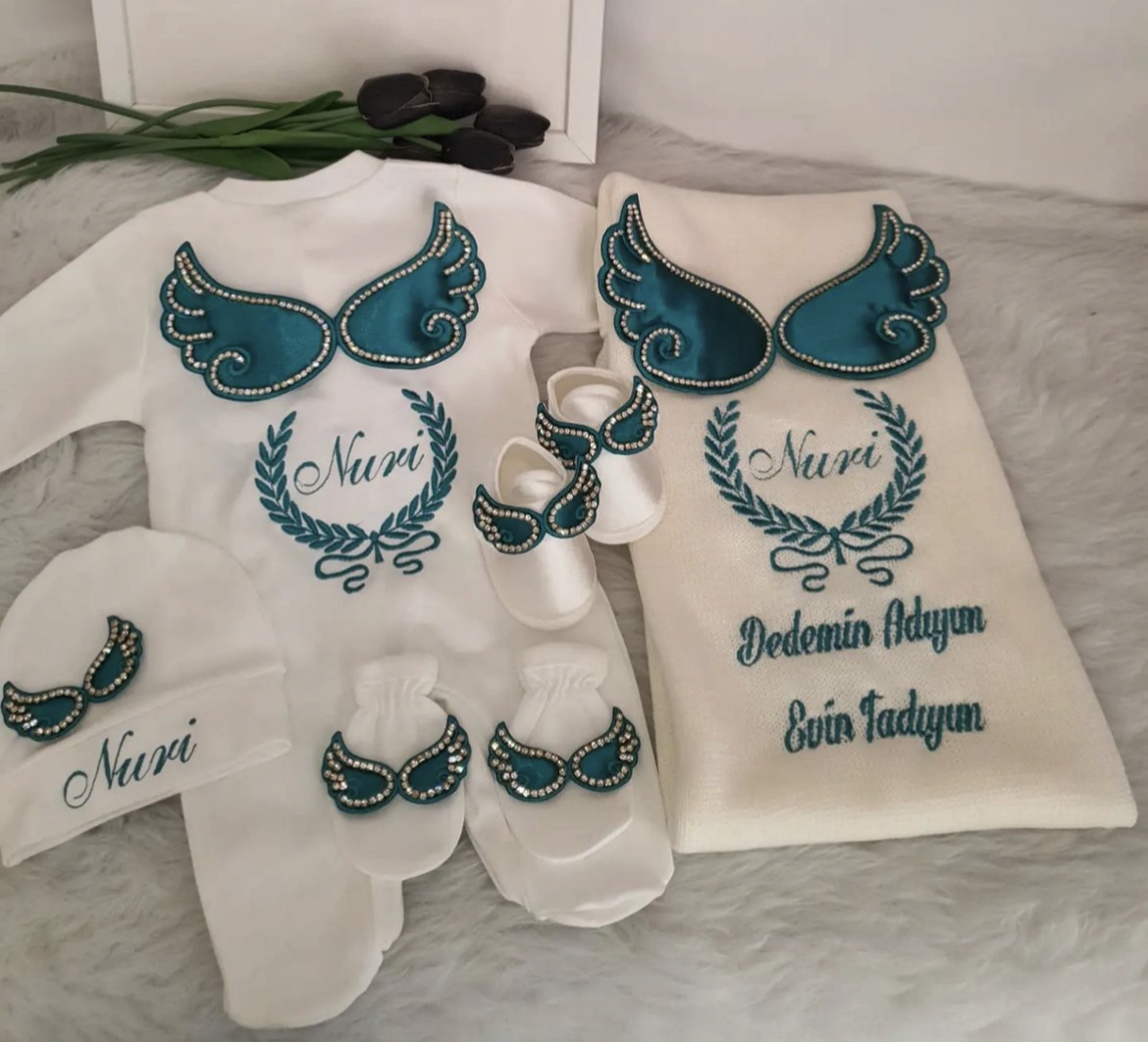Dollbling Hospital Exit 5pcs E - Baby Nursery Embroidery ulasan dan harga