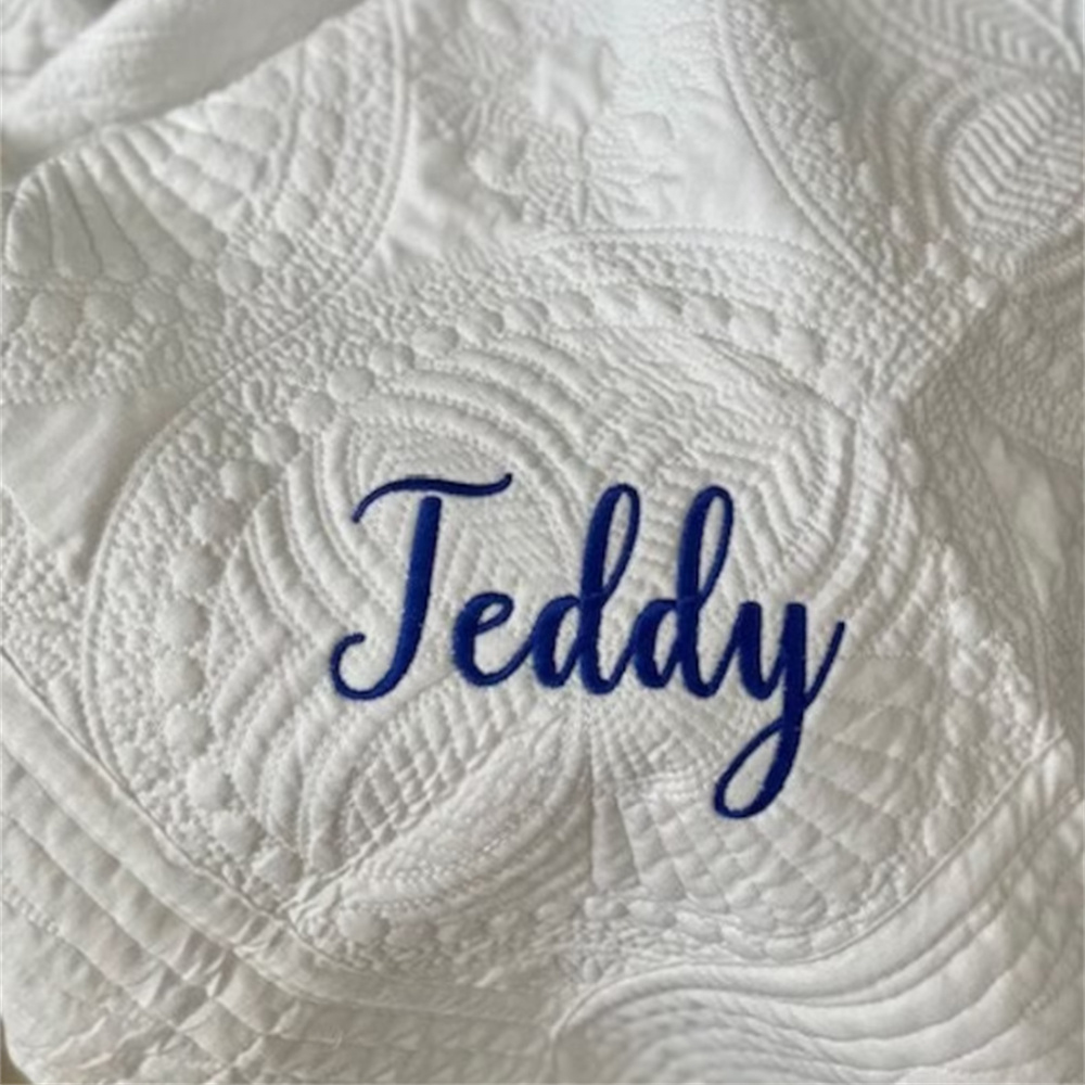 Embroidered Name Baby Nursery  - Baby Nursery Quilts ulasan dan harga